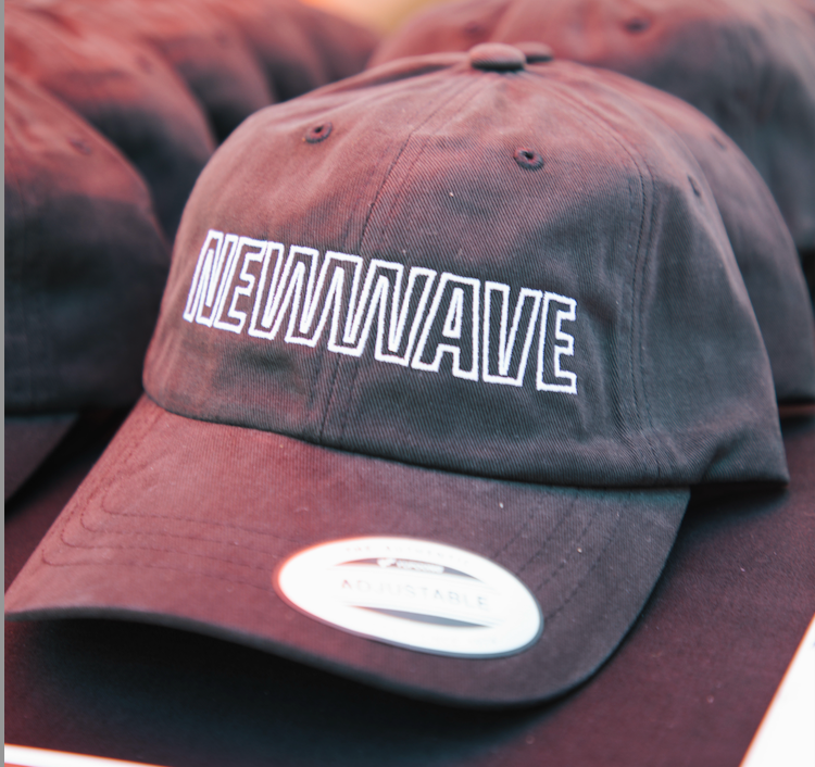 NEW WAVE Baseball Cap - BLACK